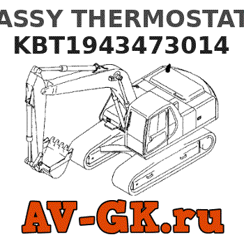 Hitachi KBT1943473014 ASSY THERMOSTAT parts catalog Hitachi KBT1943473014 ASSY THERMOSTAT