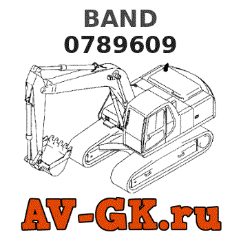 Hitachi 0789609 BAND parts catalog Hitachi 0789609 BAND