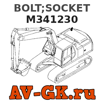 Hitachi M341230 BOLT;SOCKET parts catalog Hitachi M341230 BOLT;SOCKET