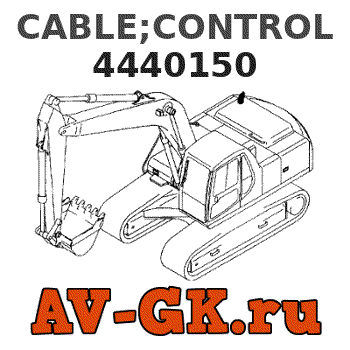 Hitachi 4440150 CABLE;CONTROL parts catalog Hitachi 4440150 CABLE;CONTROL