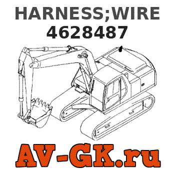 Hitachi 4628487 HARNESS;WIRE parts catalog Hitachi 4628487 HARNESS;WIRE