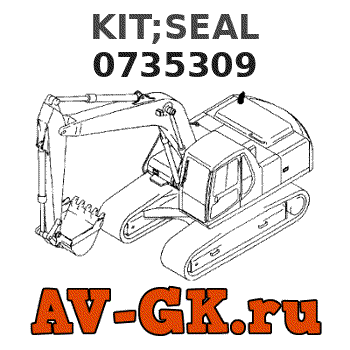 Hitachi 0735309 KIT;SEAL parts catalog Hitachi 0735309 KIT;SEAL