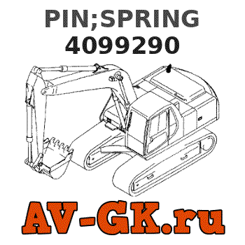 Hitachi 4099290 PIN;SPRING parts catalog Hitachi 4099290 PIN;SPRING