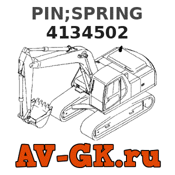 Hitachi 4134502 PIN;SPRING parts catalog Hitachi 4134502 PIN;SPRING