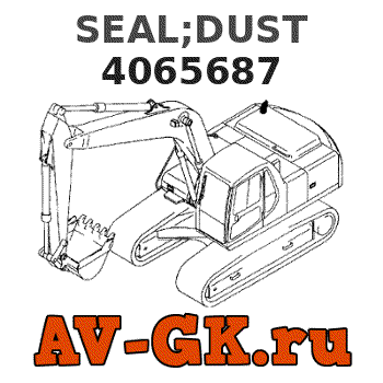 Hitachi 4065687 SEAL;DUST parts catalog Hitachi 4065687 SEAL;DUST