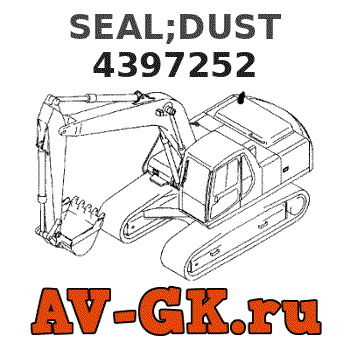 Hitachi 4397252 SEAL;DUST parts catalog Hitachi 4397252 SEAL;DUST