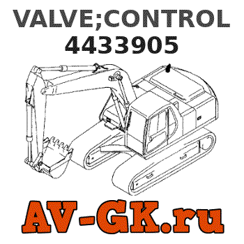 Hitachi 4433905 VALVE;CONTROL parts catalog Hitachi 4433905 VALVE;CONTROL