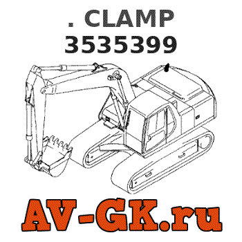 KOMATSU 3535399 . CLAMP parts catalog KOMATSU 3535399 . CLAMP