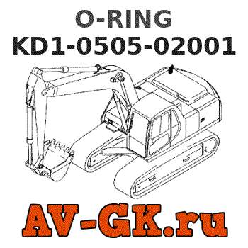 KOMATSU KD1-0505-02001 O-RING parts catalog KOMATSU KD1-0505-02001 O-RING
