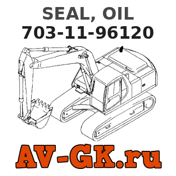 KOMATSU 703-11-96120 SEAL, OIL parts catalog KOMATSU 703-11-96120 SEAL, OIL