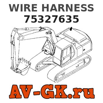 New.Holland 75327635 WIRE HARNESS parts catalog New.Holland 75327635 WIRE HARNESS