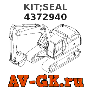 Hitachi 4372940 KIT;SEAL 