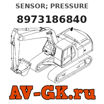Hitachi 8973186840 SENSOR; PRESSURE 