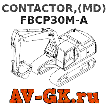 KOMATSU FBCP30M-A CONTACTOR,(MD) 