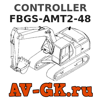 KOMATSU FBGS-AMT2-48 CONTROLLER 