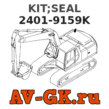 KOMATSU 2401-9159K KIT;SEAL 