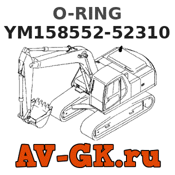 KOMATSU YM158552-52310 O-RING 