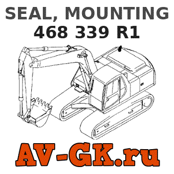 KOMATSU 468 339 R1 SEAL, MOUNTING 