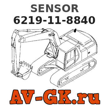KOMATSU 6219-11-8840 SENSOR 
